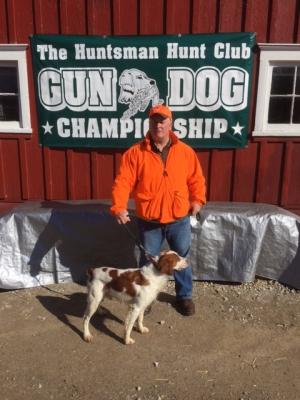 Coda at a gun dog championship Coda at a gun dog championship