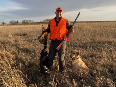 One of the previous litters we had with same breeding. Out hunting at 1 1/2 years old. One of the previous litters we had with same breeding. Out hunting at 1 1/2 years old.