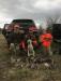 6 month old Tommo puppy after his first hunt- trained by Garry Malzone