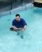 Cooper swimming
